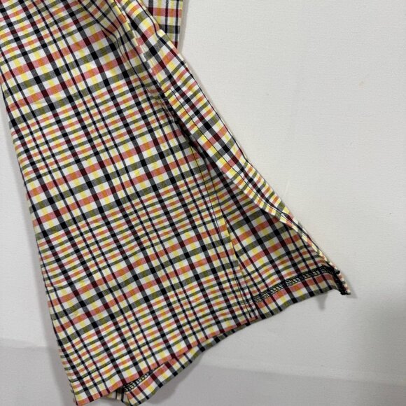 The Ragged Priest High Rise Checked Wide Pants S Chain Punk Grunge Streetwear UK - Picture 11 of 14